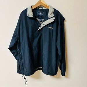 Charles River Black and Tan Men’s Pullover Jacket